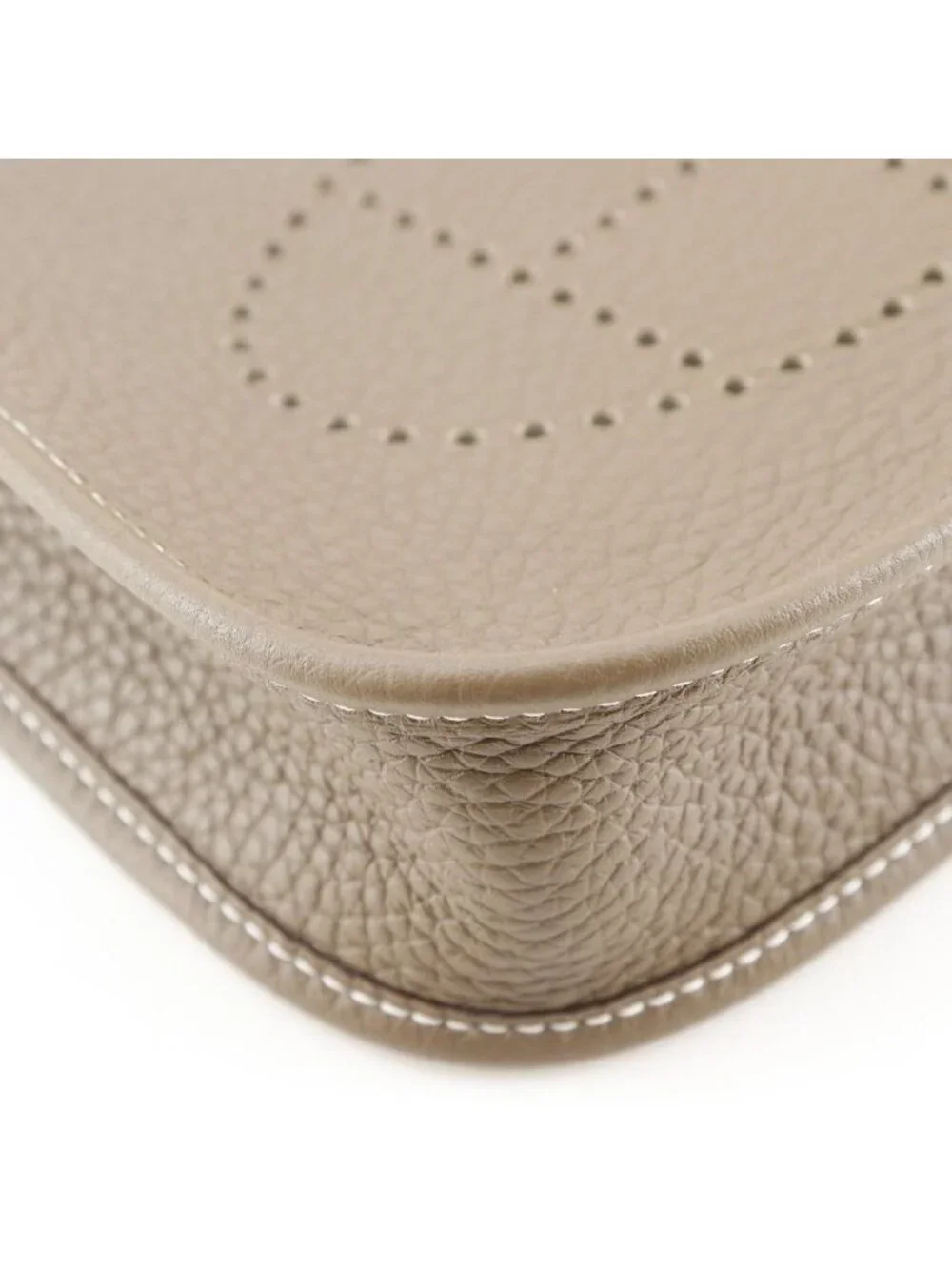 Hermes Evelyne TPM Taurillon Clemence Brown Shoulder Bag